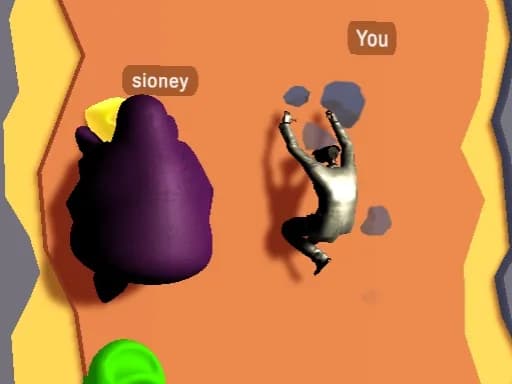 Skibidi vs Grimace Tırmanış Yarışı