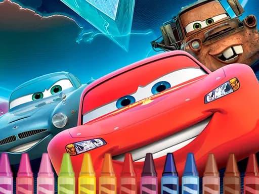 McQueen Arabaları Boyama