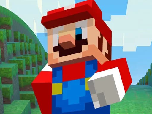 Süper Mario MineCraft Koşucusu