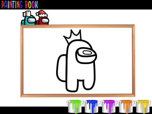 Among Us: Boyama Kitabı