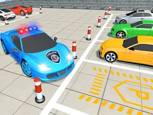 Polis Süper Araba Park Etme Mücadelesi 3D
