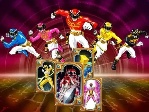 Power Rangers Hafıza Eşleştirme - Zihin Bulmaca Oyunu