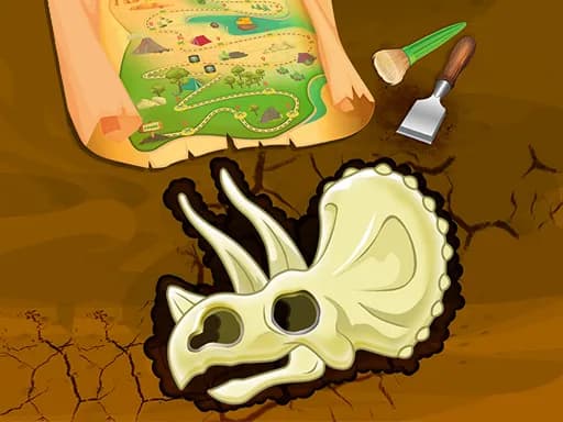 Dinasour Bone Digging Game