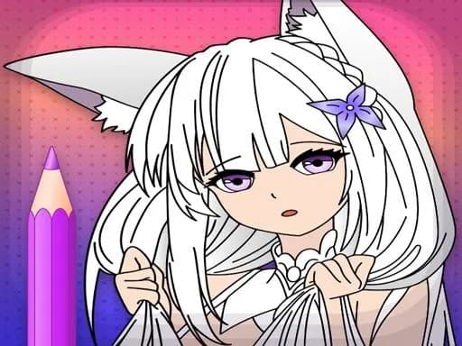 Animasyonlu Işıltılı Boyama Kitabı - Anime Manga