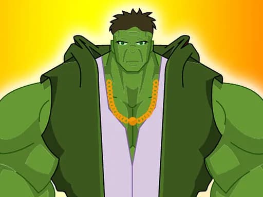Hulk Kostüm Giydirme