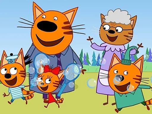 Kedi Ailesi Eğitici Oyunlar