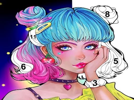 Sweet Coloring: Renklerle Boyama Oyunu
