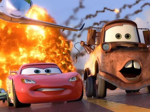 Arabalar Çizgi Film Boyama