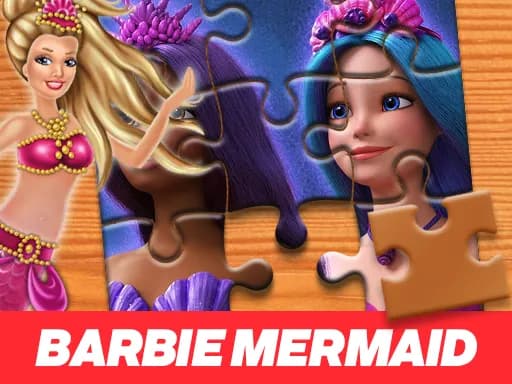 Barbie Deniz Kızı Gücü Yapboz
