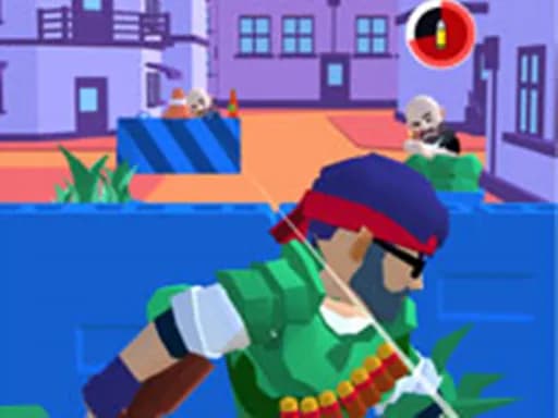 Makinalı Tüfek Takımı - Eğlenceli ve Koşu 3D Oyunu