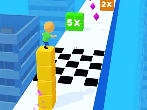Stack Cube Surfer 3D