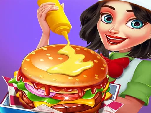 Burger Şefi Pişirme Oyunu