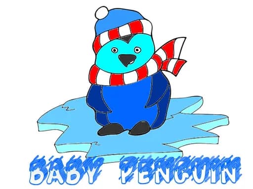 Bebek Penguen Boyama