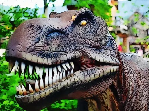 Tyrannosaurus Rex Karnivor Bulmaca