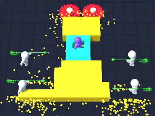 Çubuk Adam Testere 3D