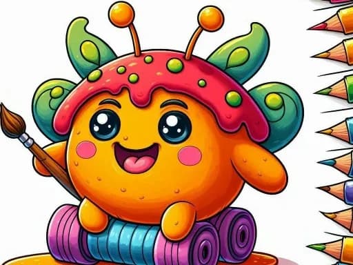 BTS Sprunki Boyama Kitabı