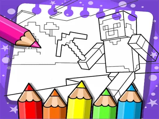 Minecraft Boyama Kitabı