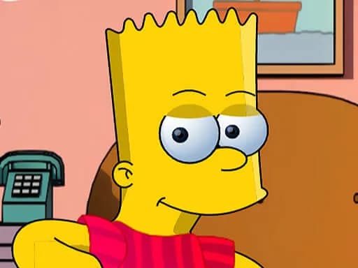 Bart Simpson Kıyafet Giydirme