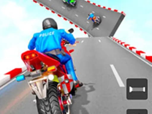 Mega Ramp Stunt Moto - Eğlenceli ve Koşu 3D Oyunu