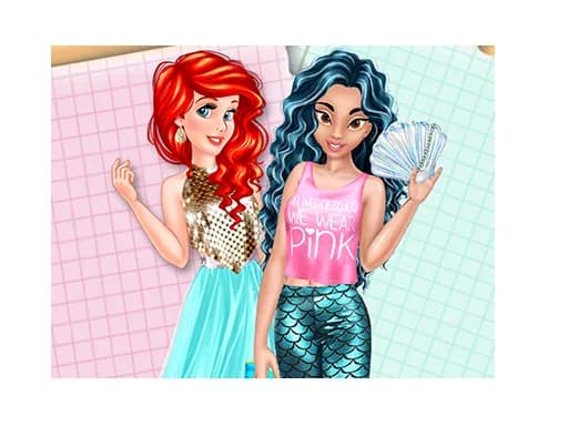 JASMINE VE ARIEL KİYAFET DEĞİŞİMİ