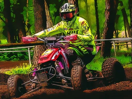ATV Quad Bike Yarışı