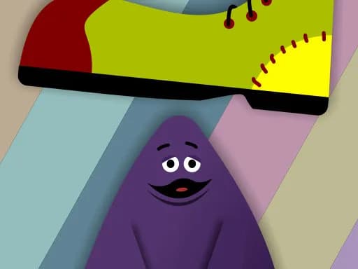Grimace ve Dev Palyaço Ayakkabıları