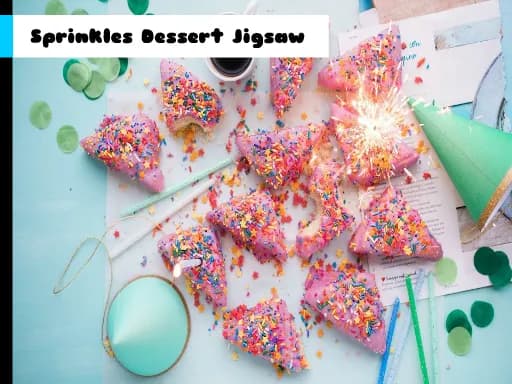 Sprinkles Dessert Jigsaw