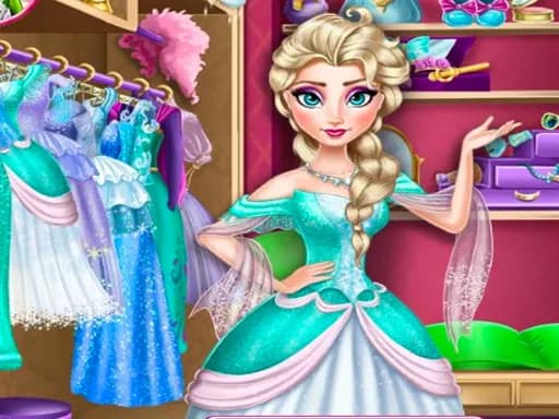Disney Frozen Prenses Elsa Kıyafet Giydirme Oyunları